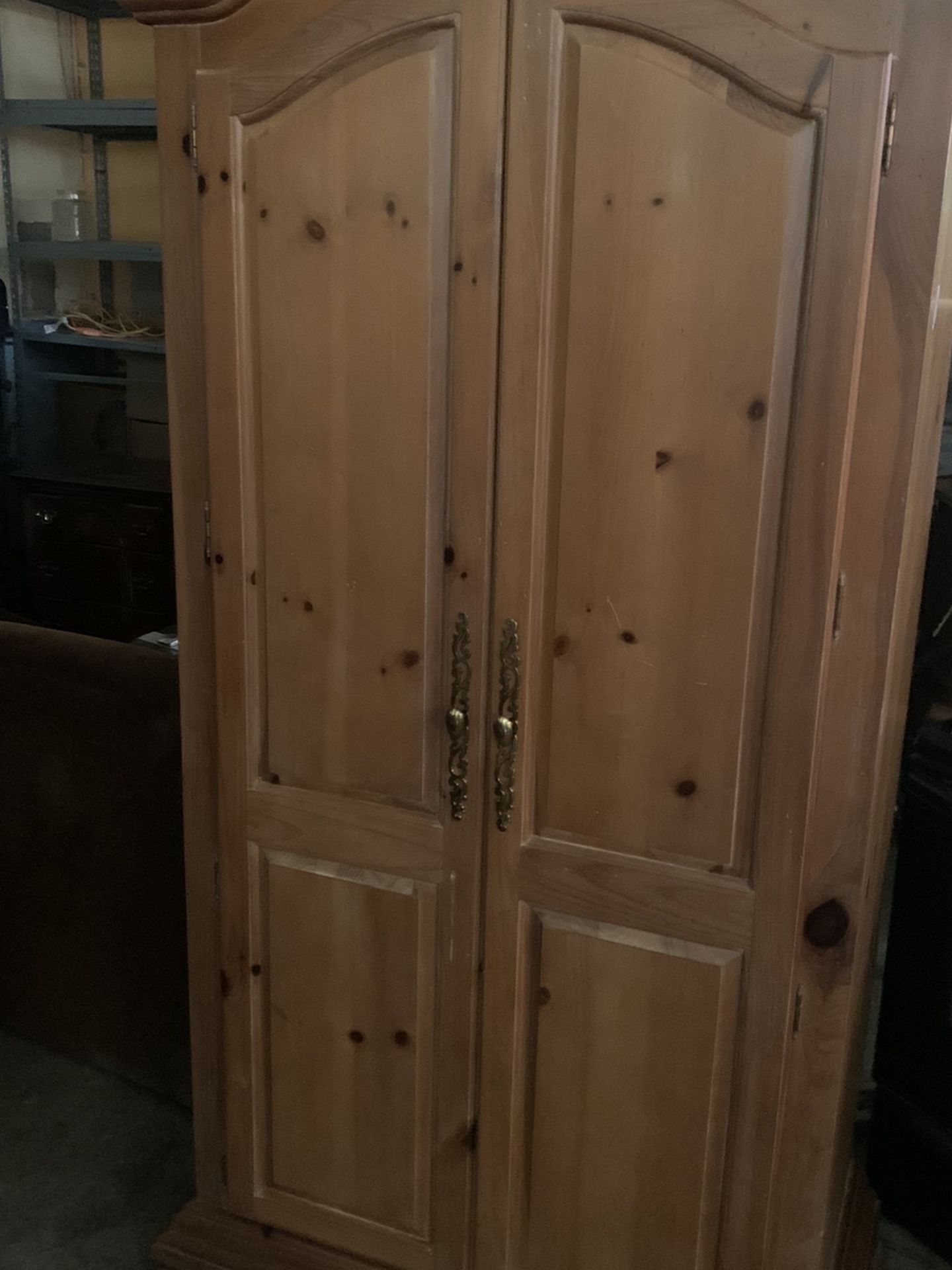 Wood Armoire