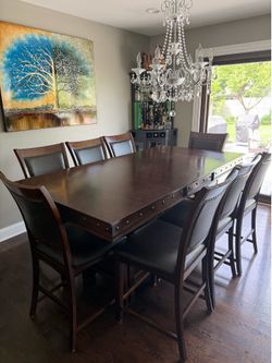 Dining Table Set with 8 chairs