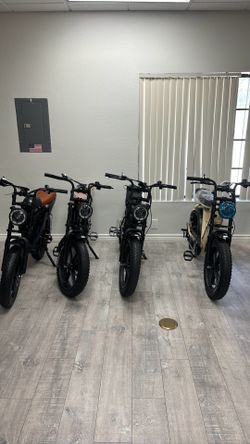 Moped style ebike 699 out the door