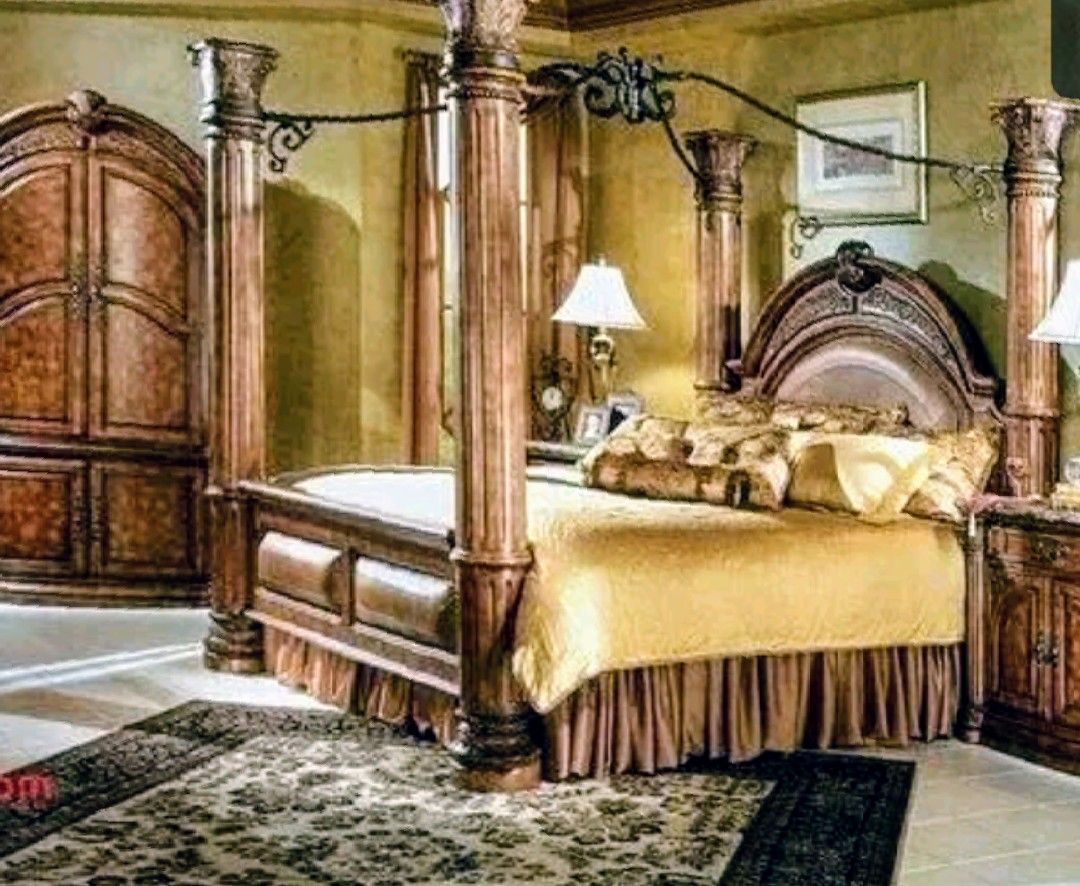 Queen Michael Amini bedroom set