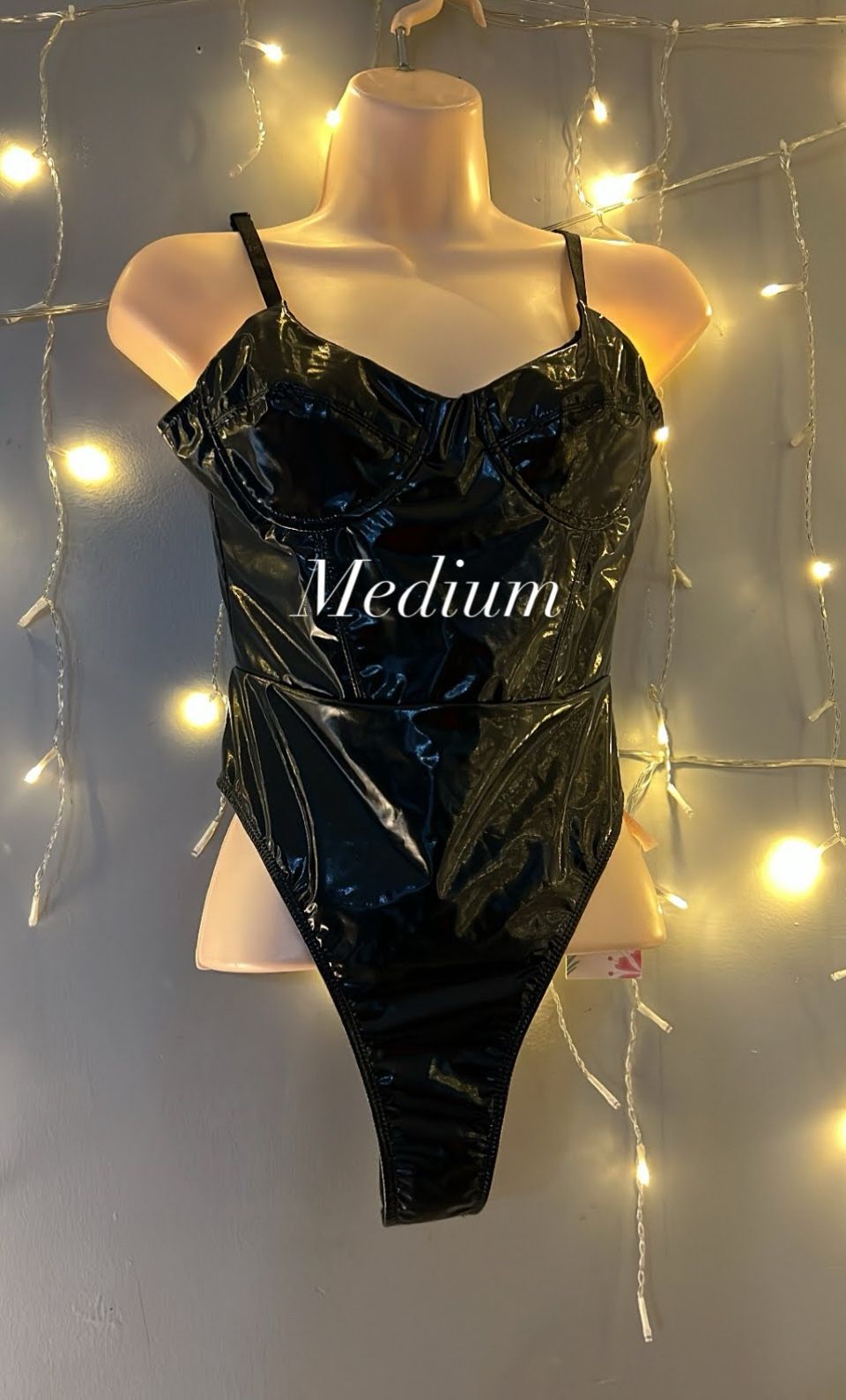 High shine bodysuit