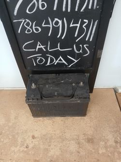 Semi Truck Interstate Batteries 