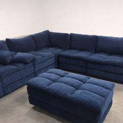 BLUE MODULAR SECTIONAL 💙💙 Fast Delivery !! 🚚 