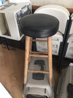 Leather stools (3)