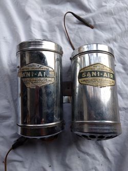 Set of original air freshener for the 50's