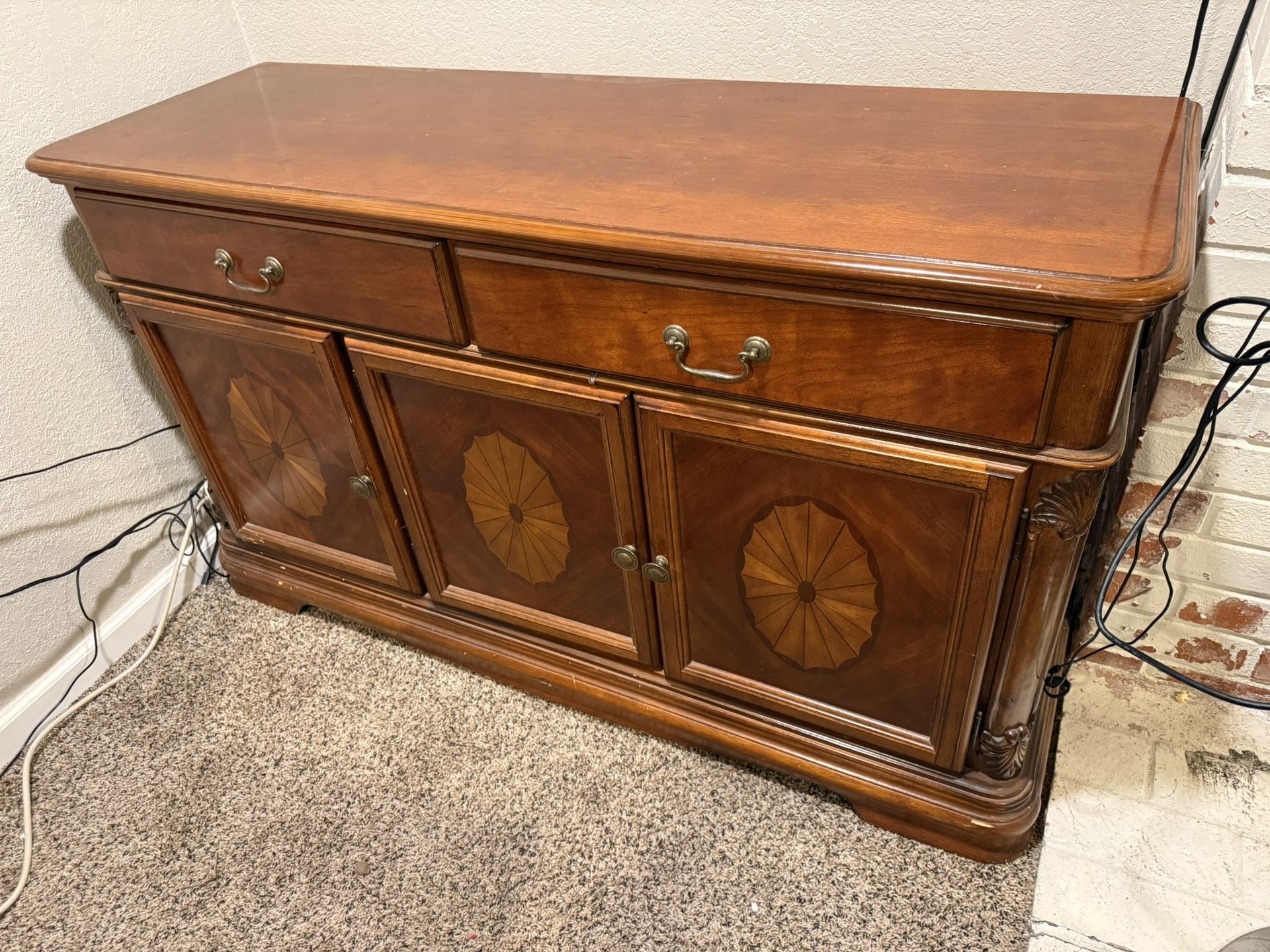 Wood Buffet / Sideboard with Storage