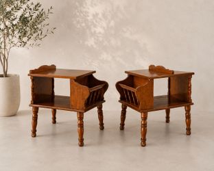 Vintage Ethan Allen Pair of Nightstands