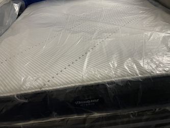 Super Thick King Size Hybrid Memory Foam Simmons Beauty Rest, Hybrid Model.  I Can Also Deliver.