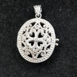 Sterling Silver Locket New