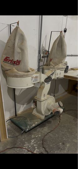 1.5 HP Grizzly dust collector