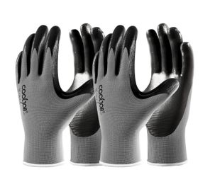 10 Pairs Nitrile Coating Safety Work Gloves