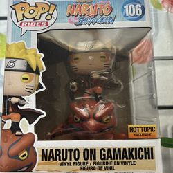Naruto On Gamakichi Funko