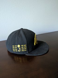 LAKERS 16 Championship Years Hat -Shown on it's side!