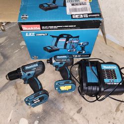 Makita18V LXT Lithium-Ion Compact 2-Piece Combo Kit CT225SYX