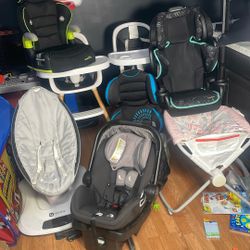 Car Seats, Booster Seats, High Chairs & MORE!!