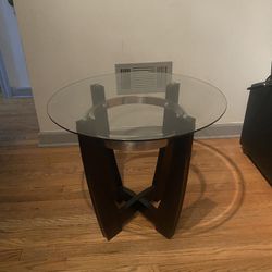 Small glass table  