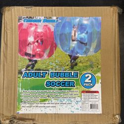 Adult bubble soccer 