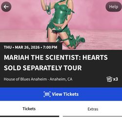 X2 Mariah the scientist Concert in Anaheim - March 26th