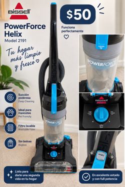 Bissell PowerForce Helix Bagless Upright Vacuum