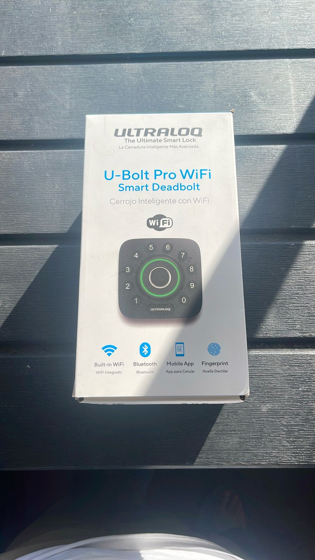 ULTRALOQ U-Bolt Pro WiFi Smart Deadbolt Brand New! The Ultimate Smart Lock