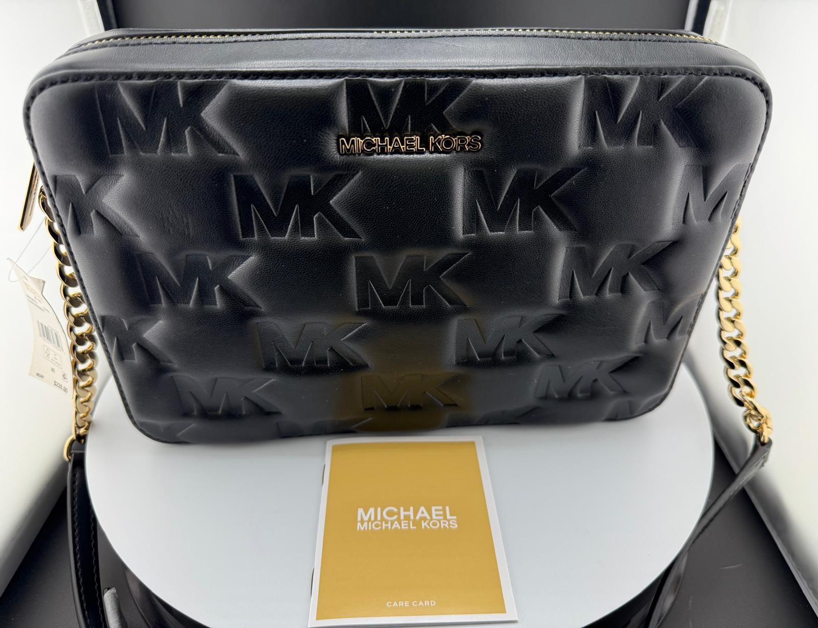 Michael Kors Black & Gold Crossboby Bag