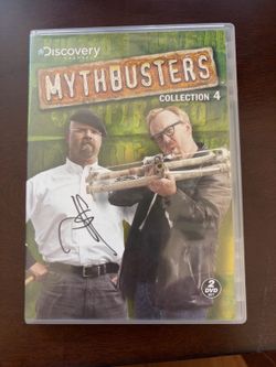 Signed MythBusters Collection 4 DVD – Jamie Hyneman Autograph