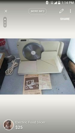 Electric Food Slicer