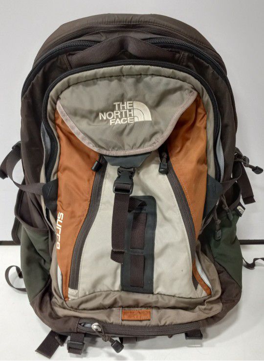 The North Face Surge Orange Backpack
