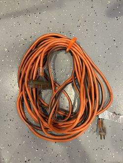 50ft Extension Cord 12/3 Tri Tap