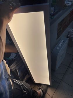 Commercial Electric 1x4 LED Flat Panel Light - Color Selectable