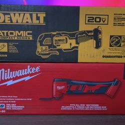 DEWALT AND MILWAUKEE