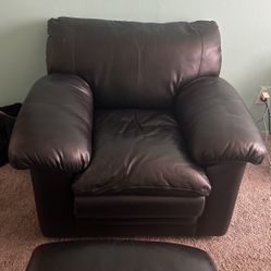 Leather Sofa 