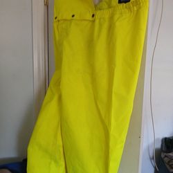 Hi visibility safety gear Bibs and jacket