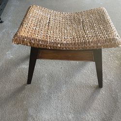 Wicker stool