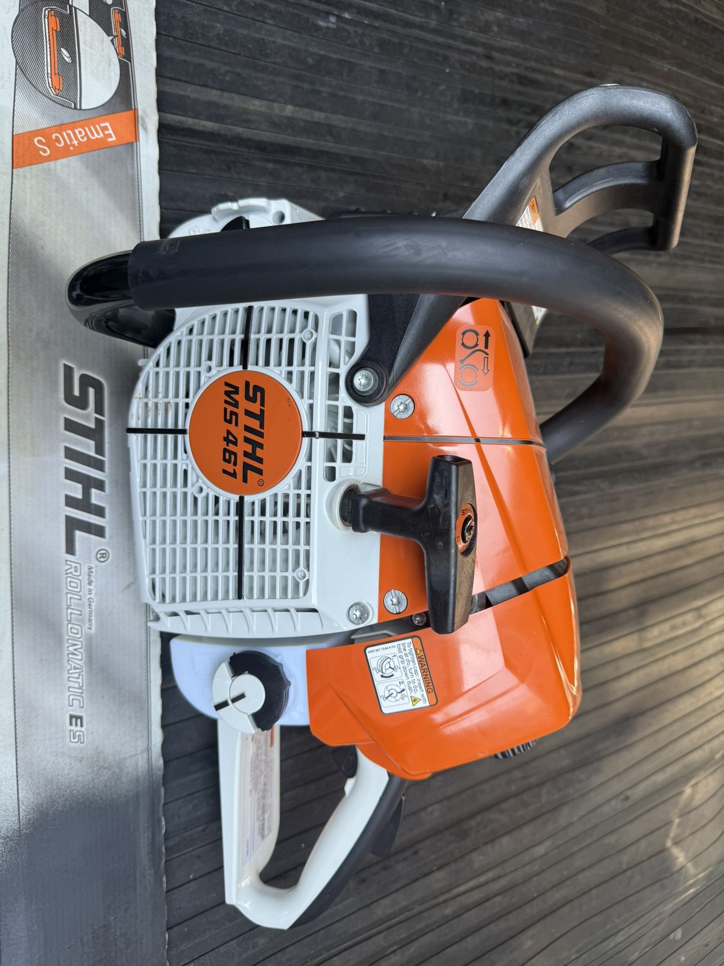 Stihl Chainsaw Ms461 New 28” Bar And Chain
