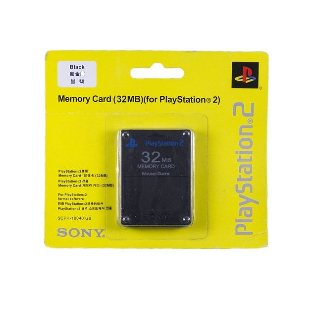playstation 2 memory card