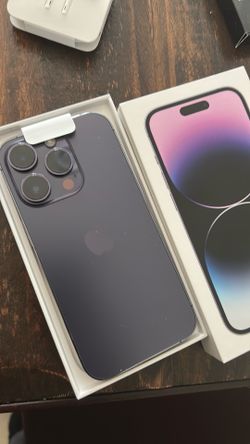 Purple iPhone 14Pro 128gb