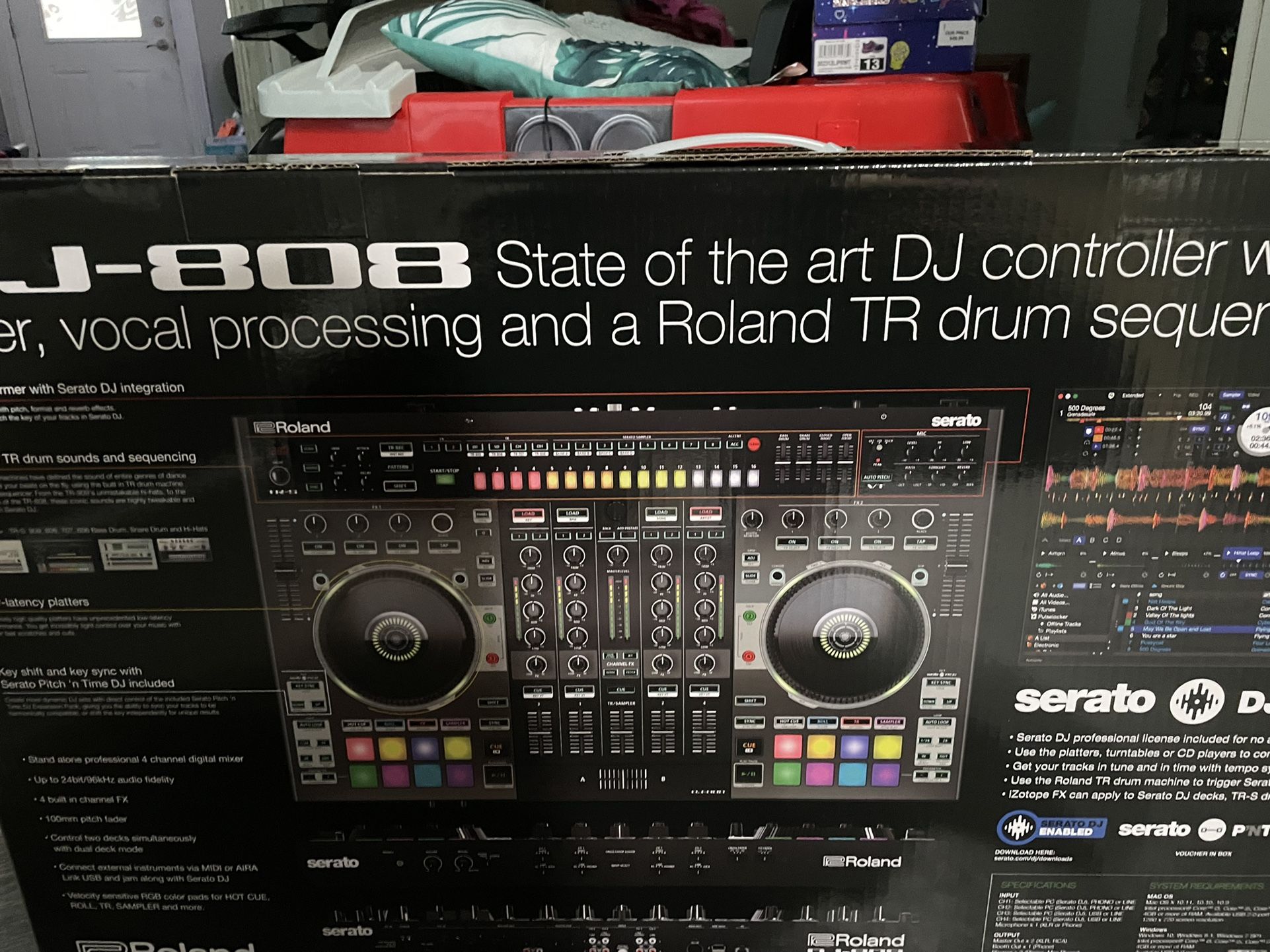 Roleland Dj 808 Serteo Dj Brand New In Box 