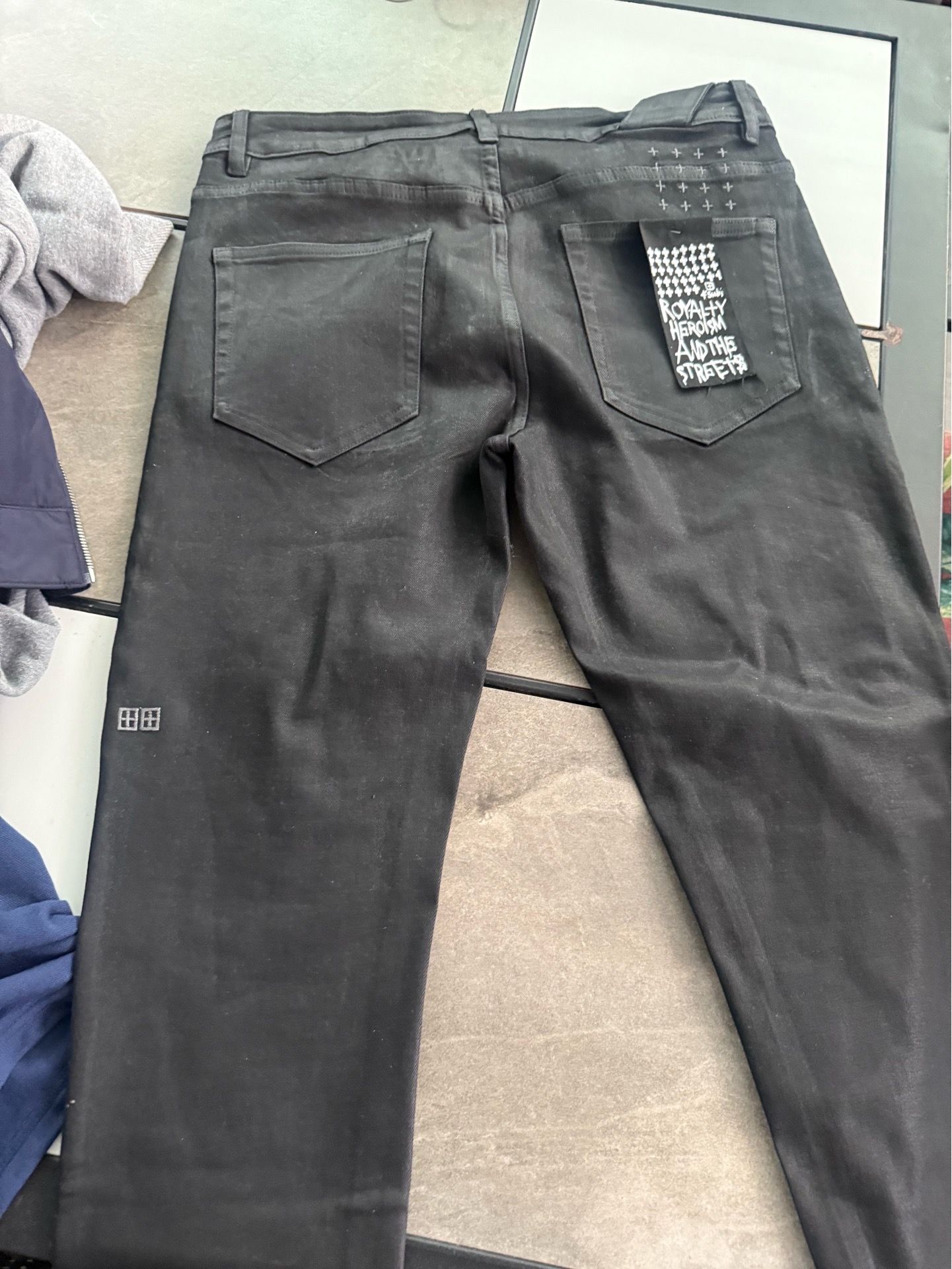 Black ksubi jeans sz (34)
