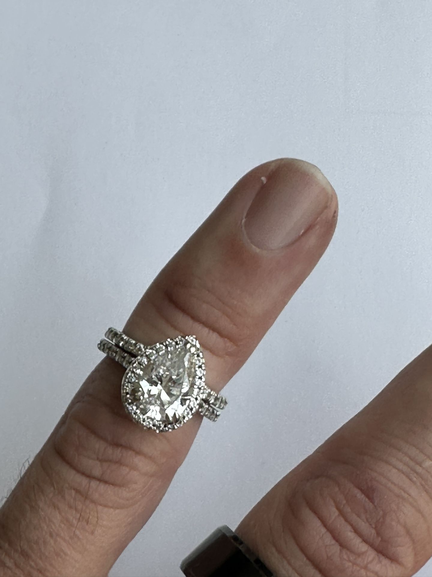 Lab Diamond Engagement Ring