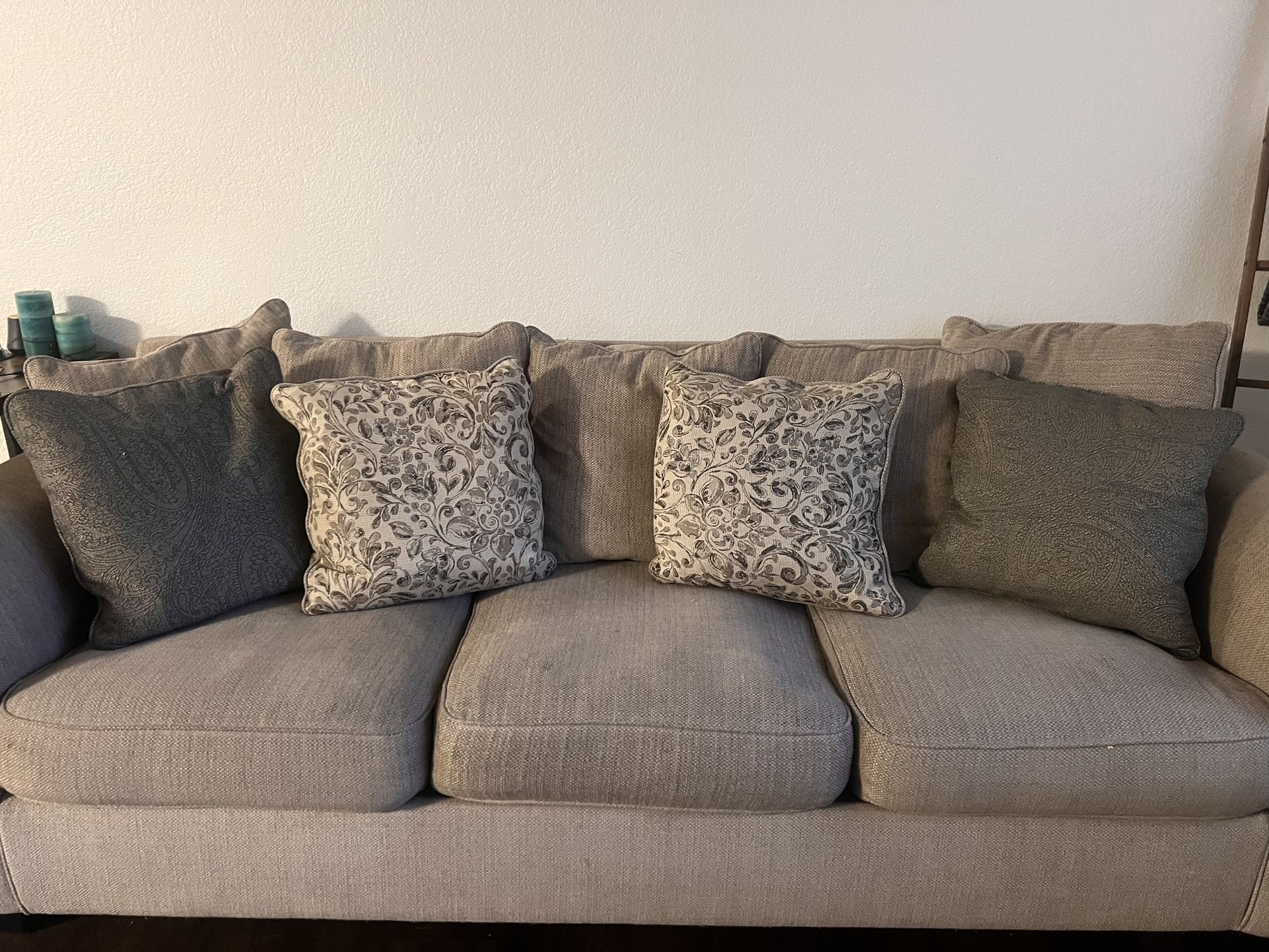 Tan couch