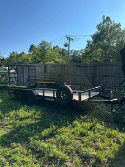 Sure Trac 7x16 Landscape Utility Trailer