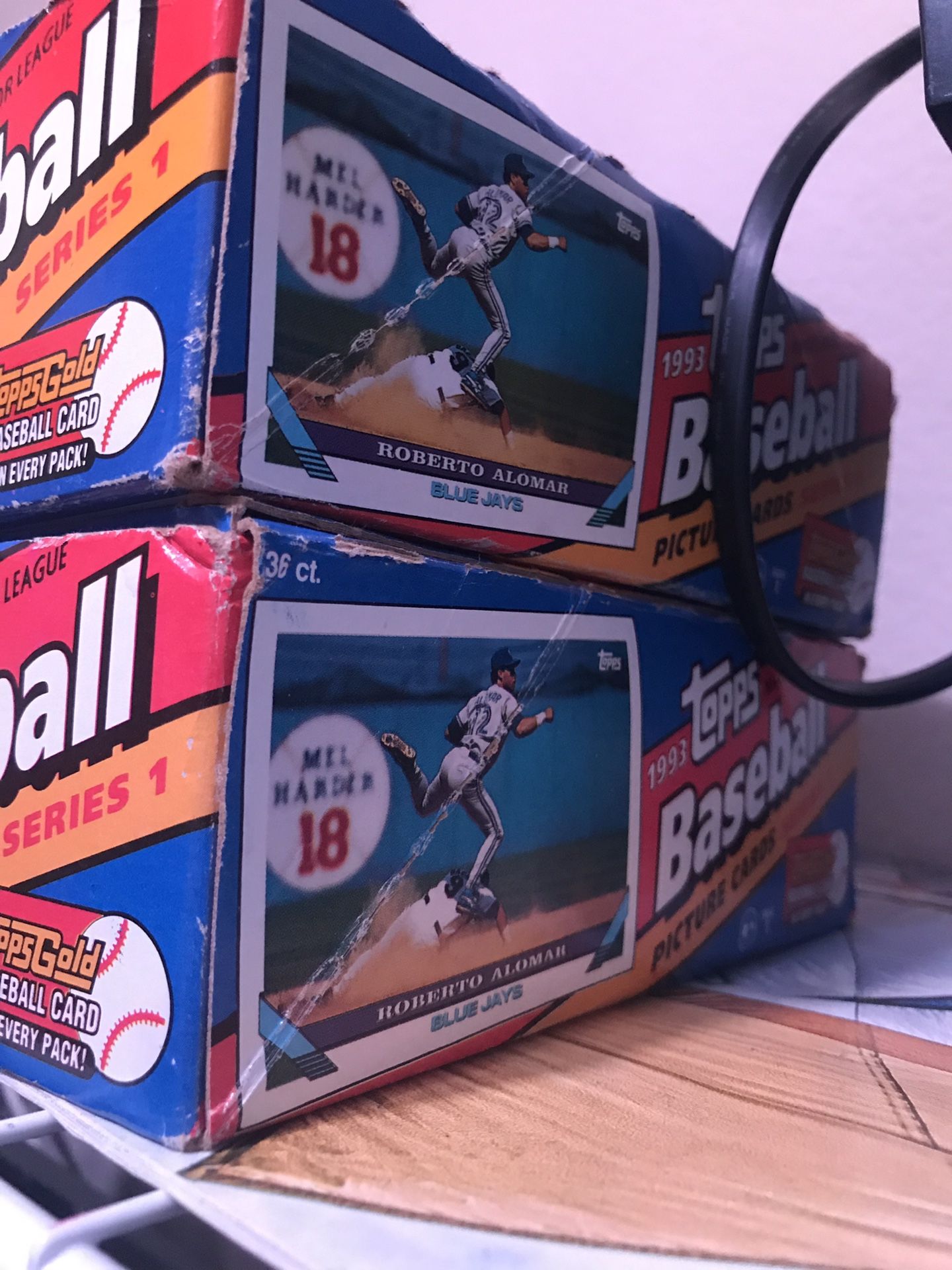 (2)1993 Topps Baseball Box MLB Sports Cards(sealed packs) for Sale in