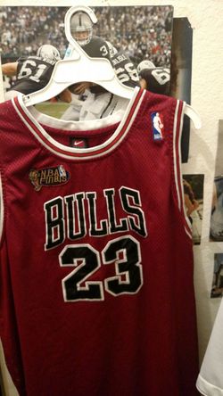 Jordan's finals Jersey