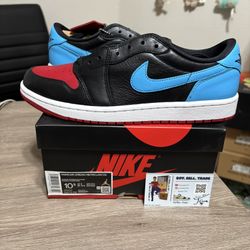 Size 10.5W / 9M - Air Jordan 1 Retro Low OG UNC to Chi