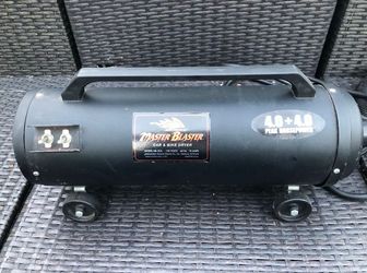 MASTER BLASTER CAR & BIKE DRYER