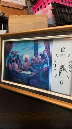 Last Supper Clock