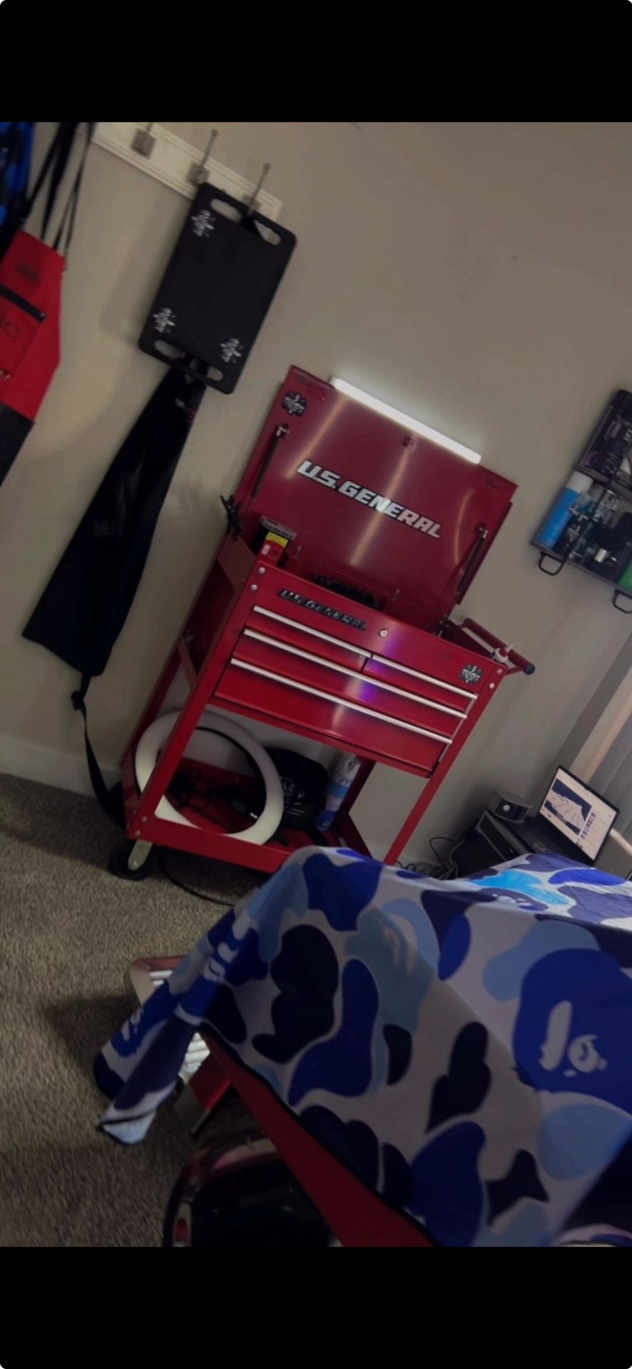 Us General Tool Box Cart