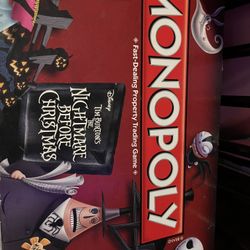 nightmare before christmas monopoly 