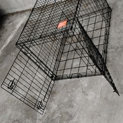 Dog Crate, Double-Door, 36"LX23"WX25"H, Large Dog Crate
P1:5: Exit gate